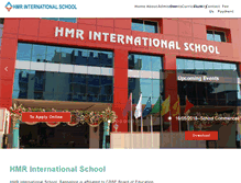 Tablet Screenshot of hmrschool.com